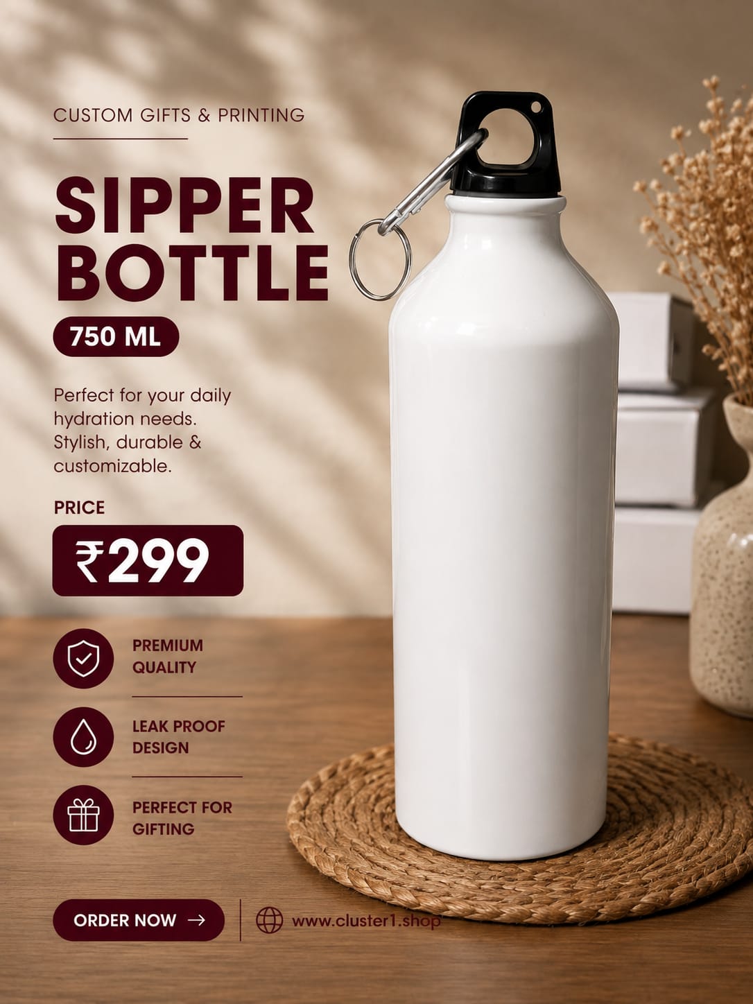Sipper Bottle (750ml)